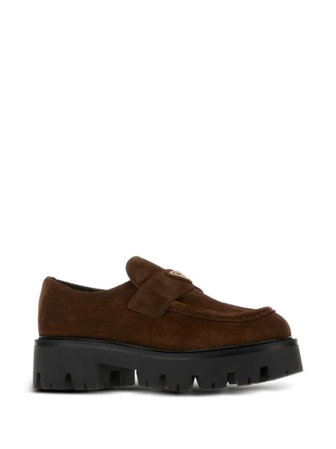 Prada suede loafers - Brown