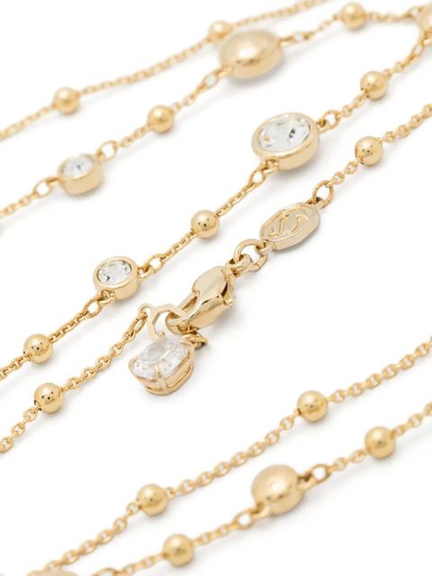 Swarovski Imber crystal-embellishmed strandage necklace - White