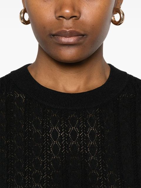 LouLou de Saison Tinos sweater - Black