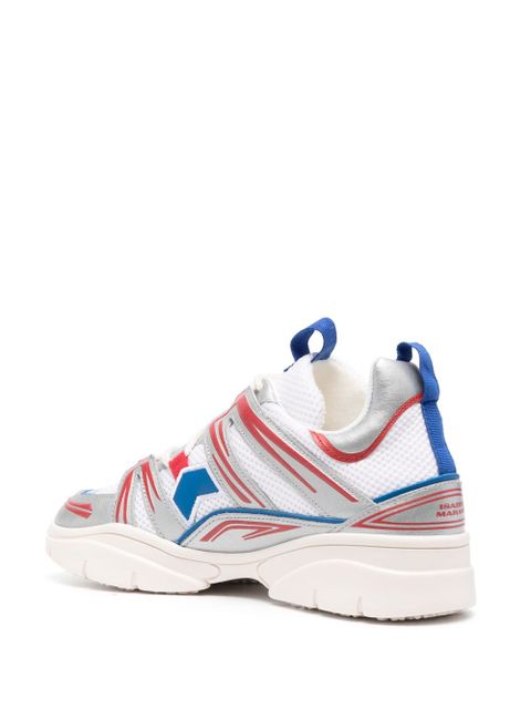 ISABEL MARANT Kindsay panelled sneakers - White - zdjęcie produktu nr 2