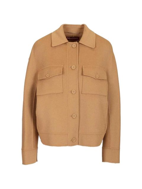 Max Mara boxy-fit button-up jacket - Neutrals - zdjęcie produktu nr 1