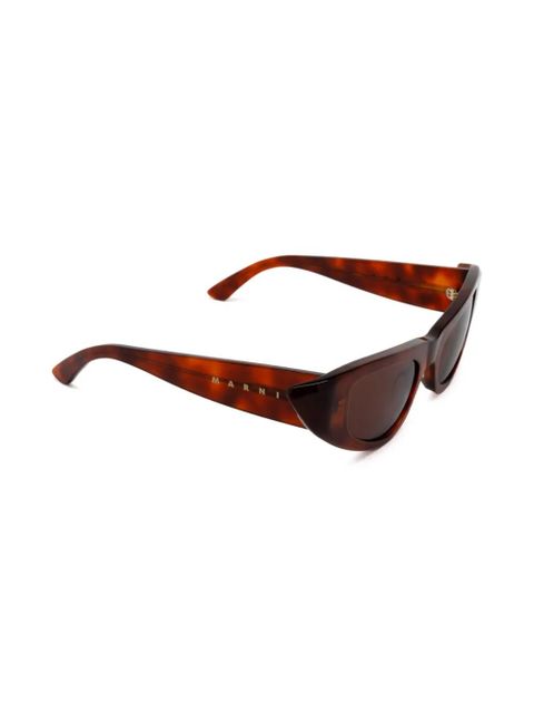 Marni Eyewear Netherworld sunglasses - Brown - zdjęcie produktu nr 2
