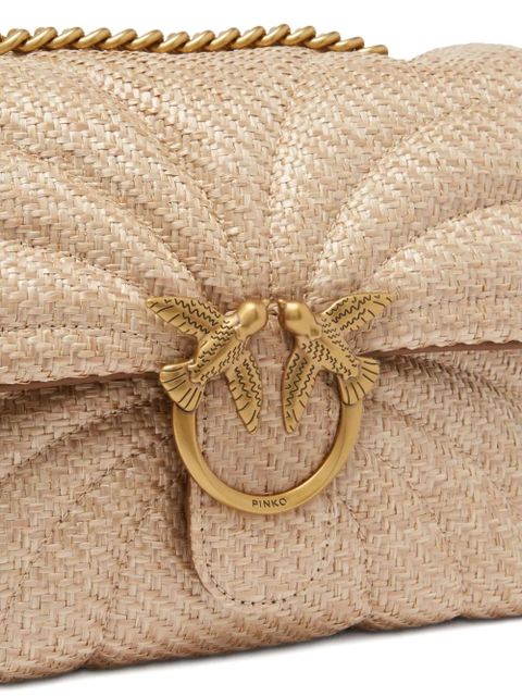 PINKO Love Puff crossbody bag - Neutrals