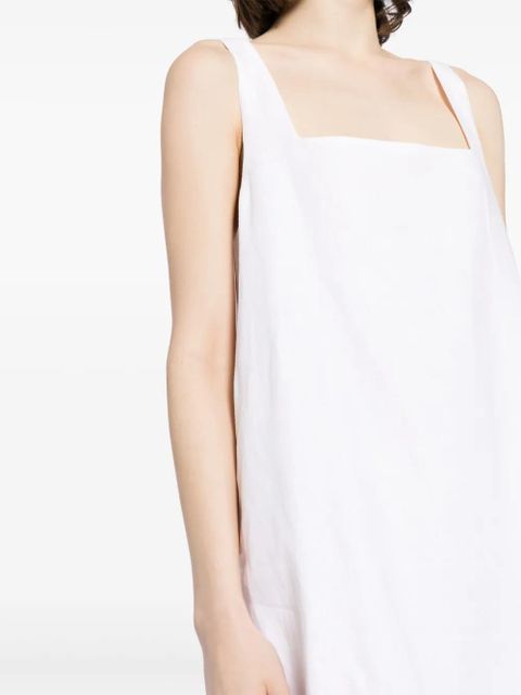 Reformation Cami linen mini dress - White
