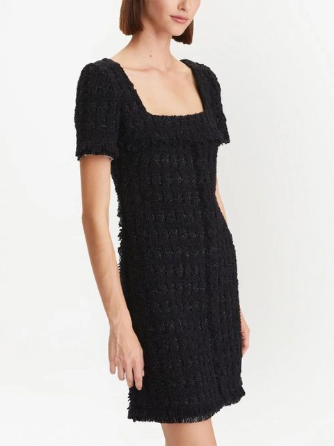 Tory Burch Tinsel tweed mini dress - Black