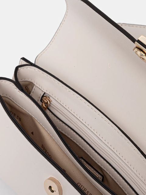 Guess torebka QUEENSLAND kolor beżowy HWVG96 55200