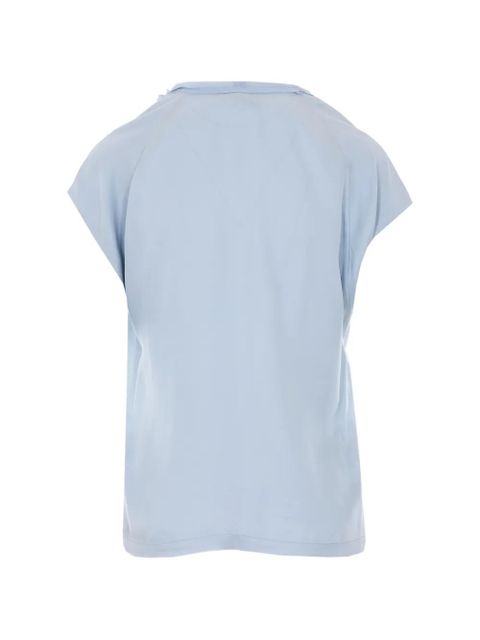 PINKO Bertha tie-detail blouse - Blue - zdjęcie produktu nr 2