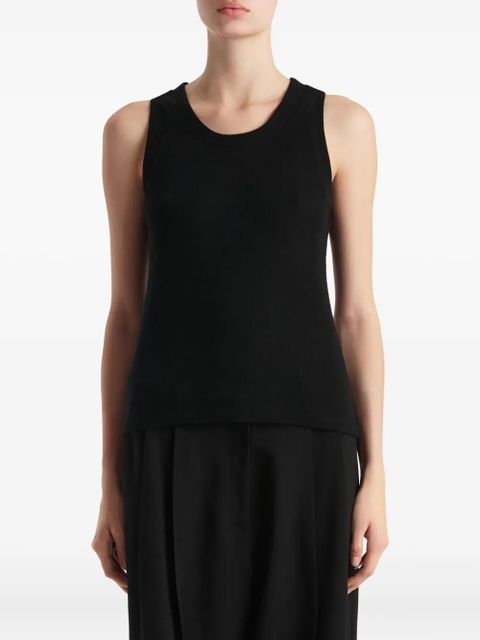 KHAITE sleeveless top - Black