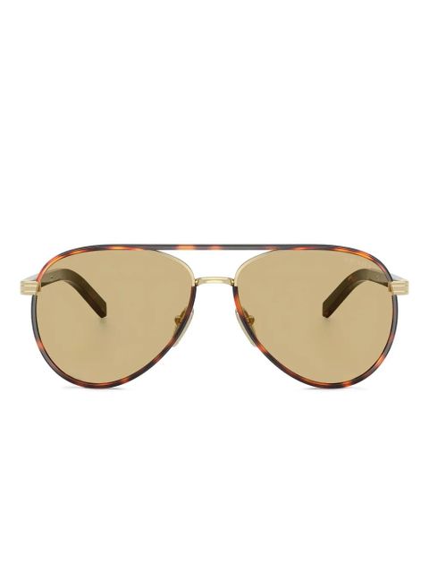 Prada Eyewear pilot-frame sunglasses - Brown - zdjęcie produktu nr 1