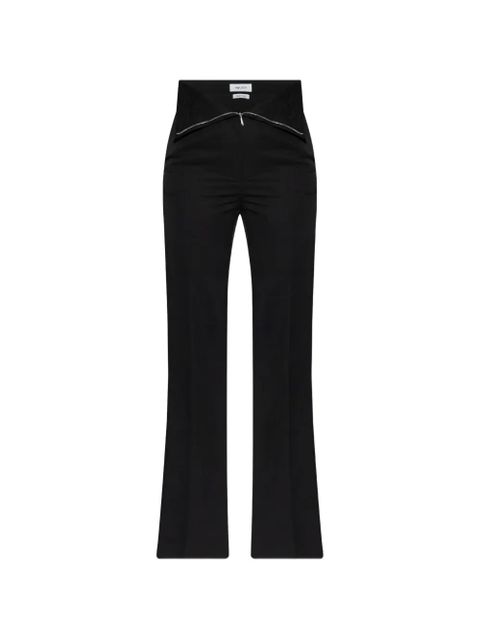 Alexander McQueen zip-fastening trousers - Black - zdjęcie produktu nr 1