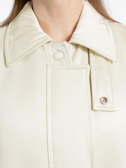 Jil Sander twill bomber jacket - Neutrals - zdjęcie produktu nr 2