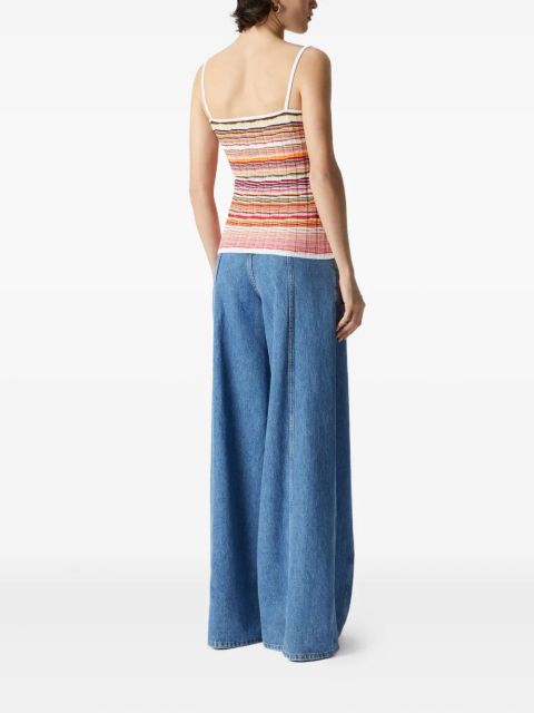 Missoni striped tank top - Pink