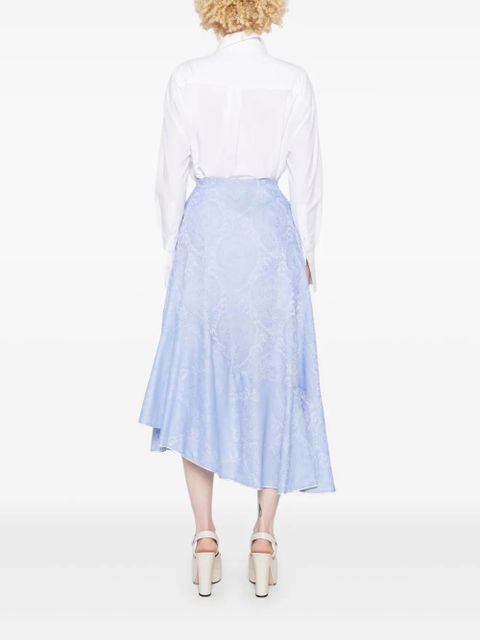 ETRO paisley-jacquard midi skirt - Blue - zdjęcie produktu nr 2