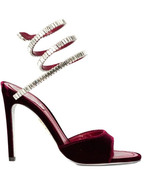 René Caovilla 105mm Cleo Spark sandals - Red - zdjęcie produktu nr 1