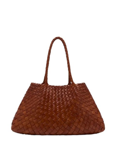 DRAGON DIFFUSION big Santa Croce shoulder bag - Brown - zdjęcie produktu nr 1