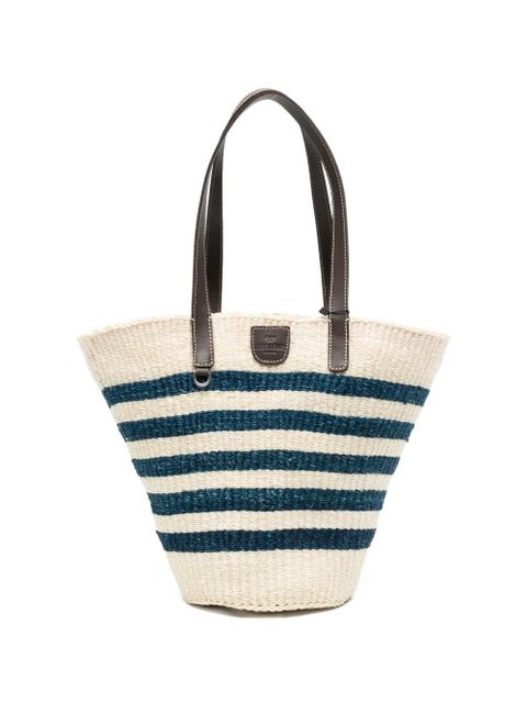 Max Mara Wkagennaio striped handle tote bag - Neutrals - zdjęcie produktu nr 1