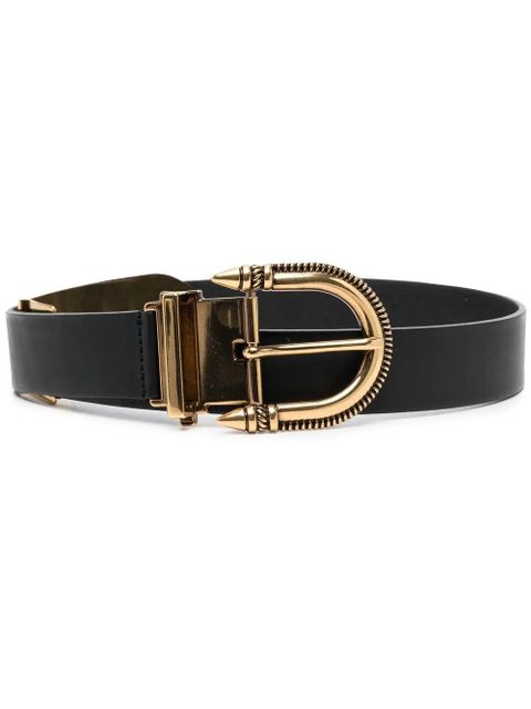 ETRO buckle-fastened leather belt - Black - zdjęcie produktu nr 1