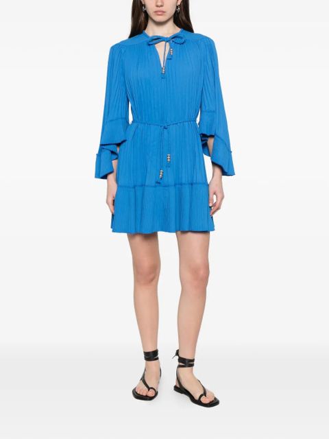 Maje pleated braided dress - Blue - zdjęcie produktu nr 2