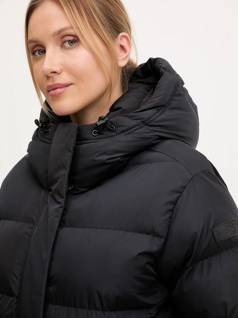 Napapijri kurtka A-Glane kolor czarny zimowa NP0A88Z44001