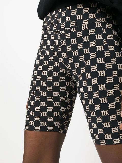 MISBHV logo-print cycling shorts - Black - zdjęcie produktu nr 2