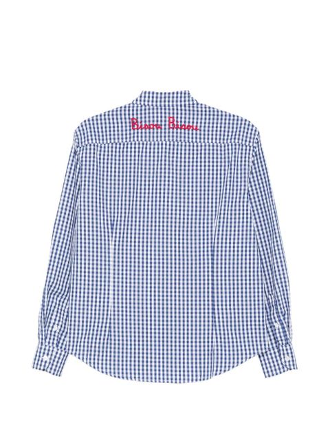 MC2 Saint Barth Meredith gingham shirt - Blue - zdjęcie produktu nr 2