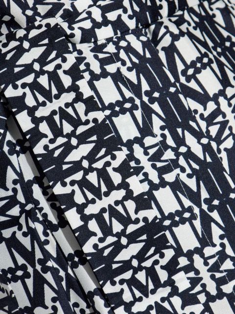 Max Mara Esploso patterned dress - Blue