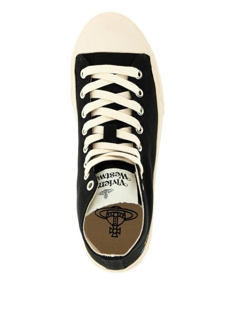 Vivienne Westwood high-top orb-detail sneakers - Black