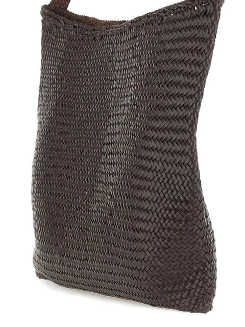 DRAGON DIFFUSION Ars braided shoulder bag - Brown