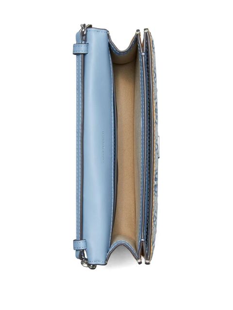 Tory Burch T monogram cross body bag - Blue