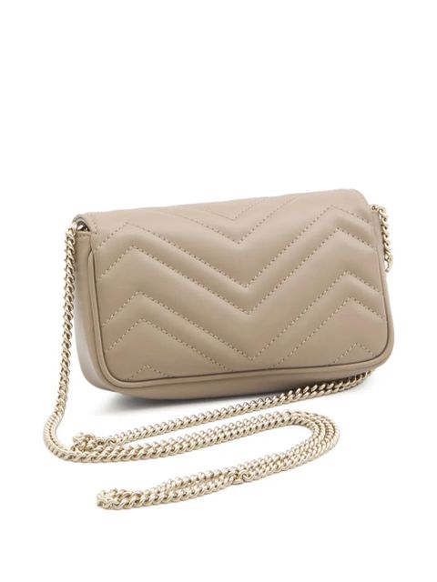 Gucci super mini GG Marmont bag - Neutrals - zdjęcie produktu nr 2