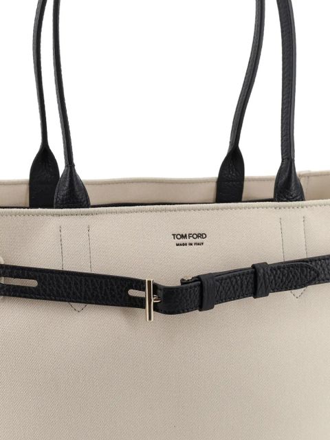 TOM FORD medium Audrey buckle tote bag - Neutrals - zdjęcie produktu nr 2