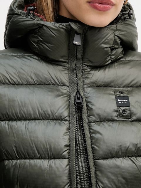 Blauer kurtka CAROLL kolor zielony przejściowa BLDC02072