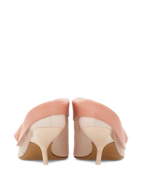 Ferragamo Eva pointed-toe mules - Pink