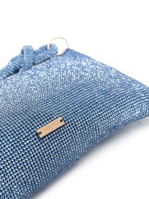 Cult Gaia Hera Nano rhinestone shoulder bag - Blue
