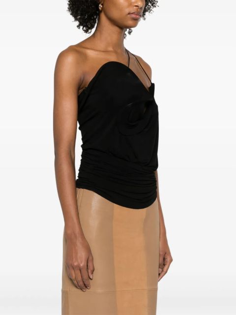 Christopher Esber Wave Coil top - Black