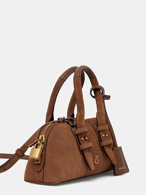 Pinko torebka zamszowa Horizontal - zdjęcie produktu nr 1