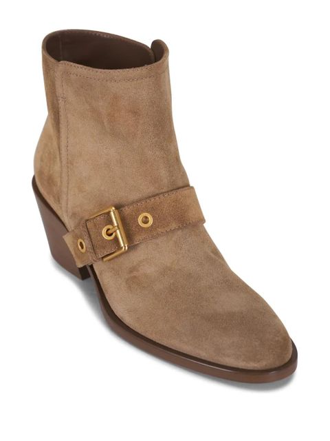 Gianvito Rossi 45mm Moto boots - Brown - zdjęcie produktu nr 2