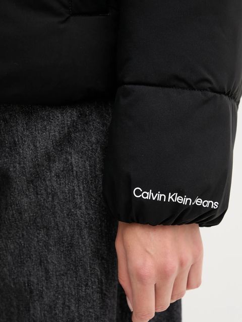 Calvin Klein Jeans kurtka kolor czarny przejściowa LV047D514G - zdjęcie produktu nr 2