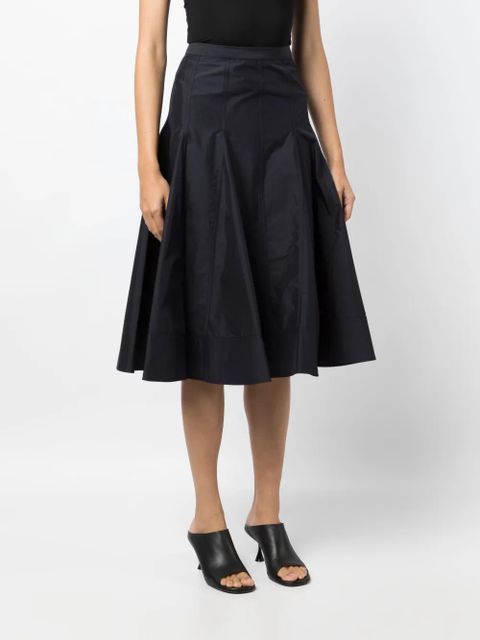 3.1 Phillip Lim fully-pleated mid-length skirt - Black
