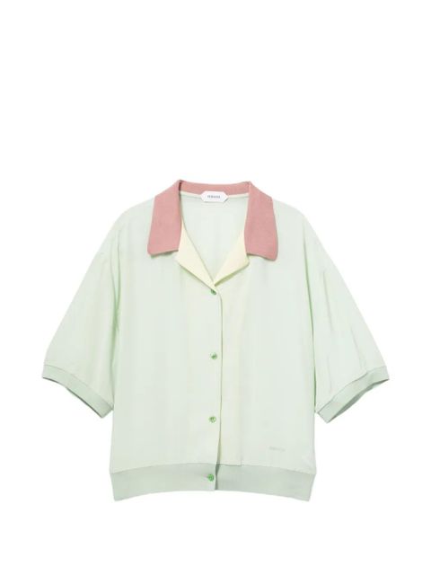Versace silk shirt - Green - zdjęcie produktu nr 1