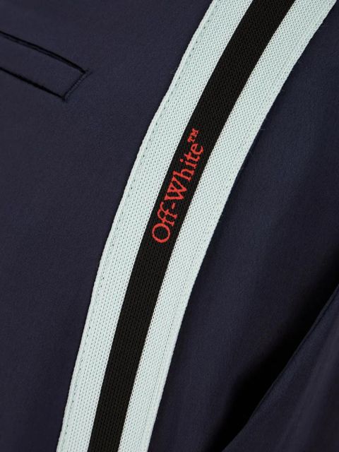 Off-White stripe trousers - Blue