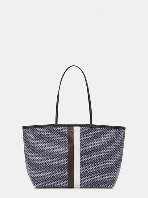 Tory Burch torebka tote damska z imitacji skóry The Racer - zdjęcie produktu nr 1