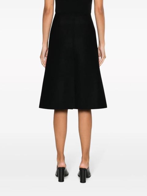 Lanvin A-line midi skirt - Black