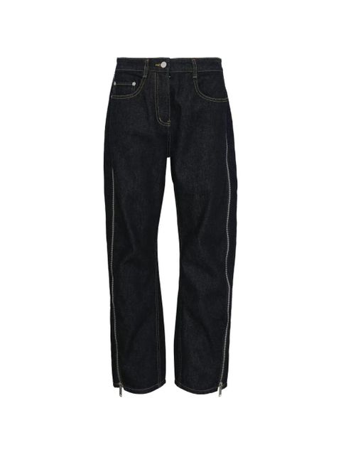 3.1 Phillip Lim zip-detailing straight-leg jeans - Blue - zdjęcie produktu nr 1