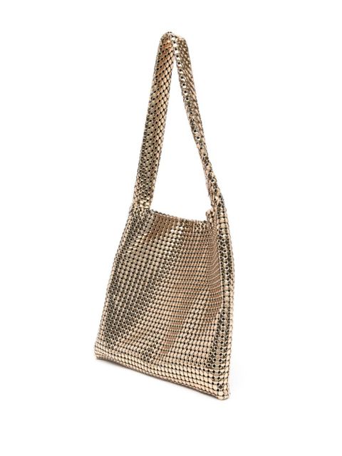 Rabanne Pixel tote bag - Gold