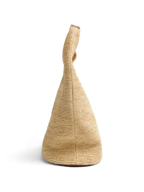 Simkhai Khai raffia tote bag - Neutrals