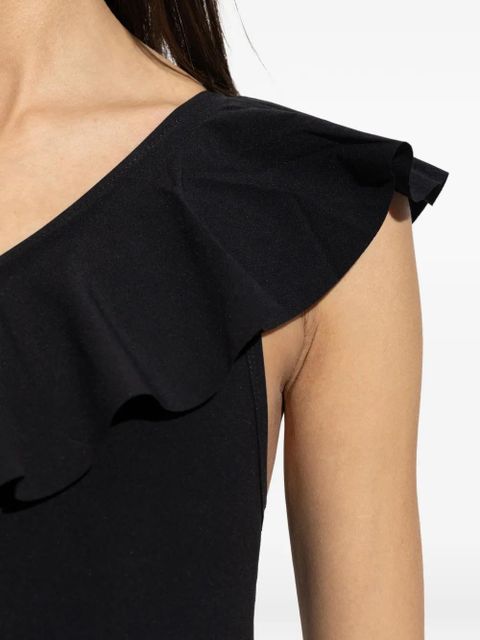 ISABEL MARANT Sicilya ruffled swimsuit - Black - zdjęcie produktu nr 2