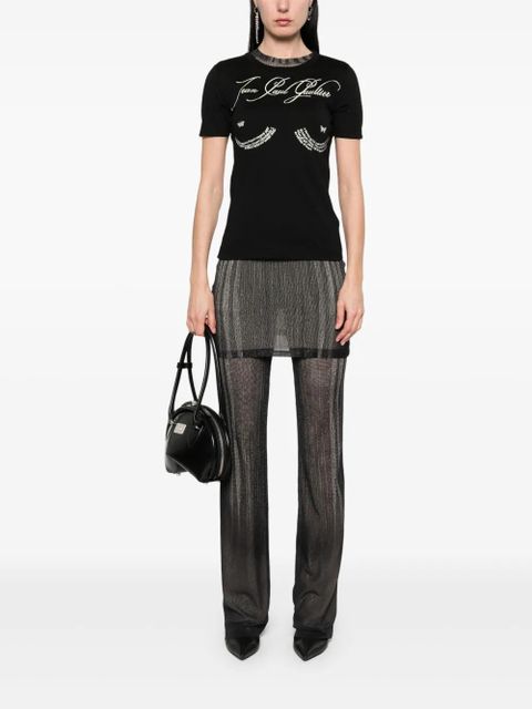 Jean Paul Gaultier Tattoo T-shirt - Black - zdjęcie produktu nr 2