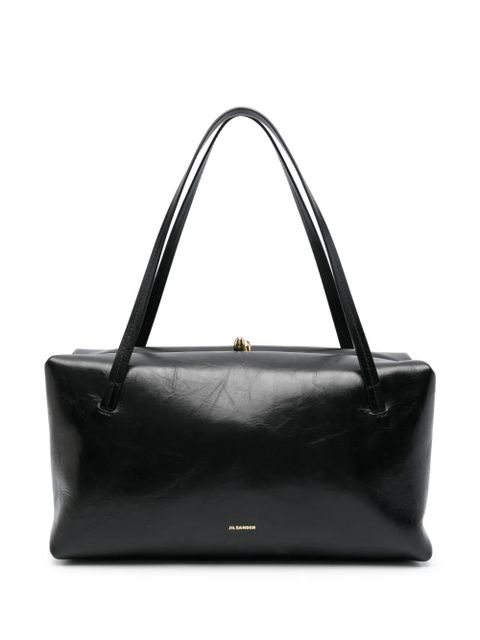 Jil Sander Goji leather shoulder bag - Black - zdjęcie produktu nr 1