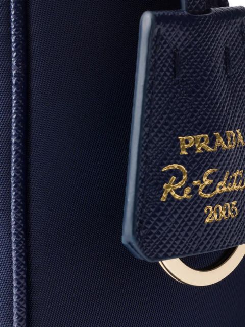 Prada Re-Edition 2005 Re-Nylon and Saffiano mini bag - Blue